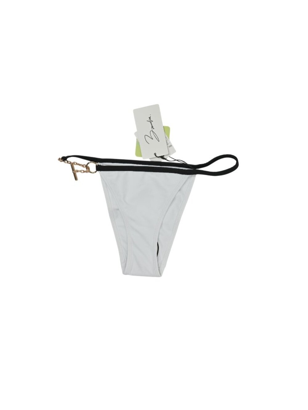 Bamba Dolce Bottoms in White Black